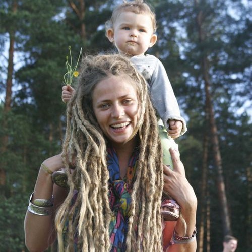 Mother with Dreadlocks