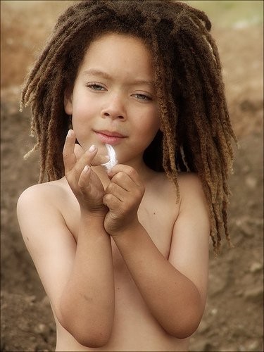 Child with Dreadlocks