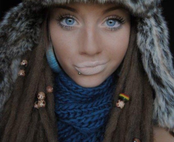 Girl with Dreadlocks Hat